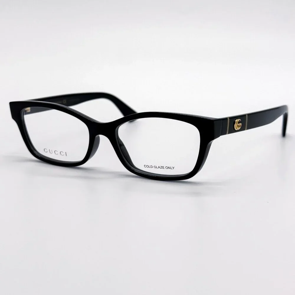 NEW GUCCI GG0635O 004 BLACK WOMEN EYEGLASSES GUCCI - Picture 4 of 11